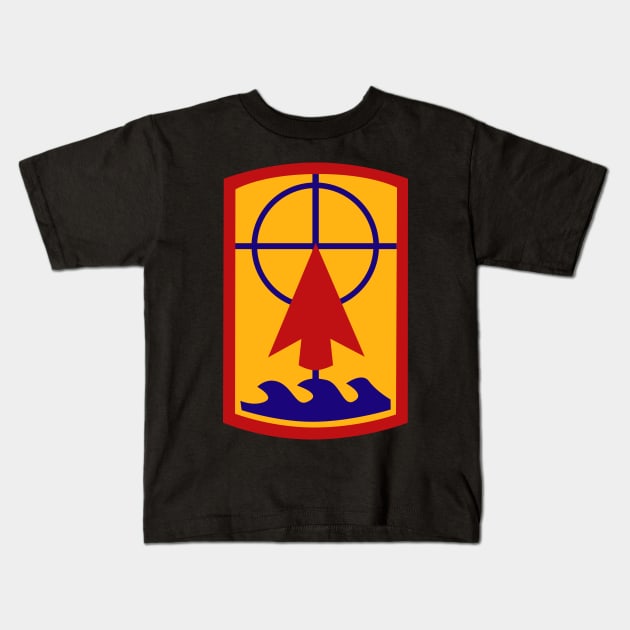 57th Artillery Brigade - SSI wo Txt Kids T-Shirt by twix123844